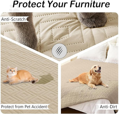 hyha Waterproof Dog Blanket, Soft Dog Bed Cover Pet Blankets, Waterproof Sofa - Image 3