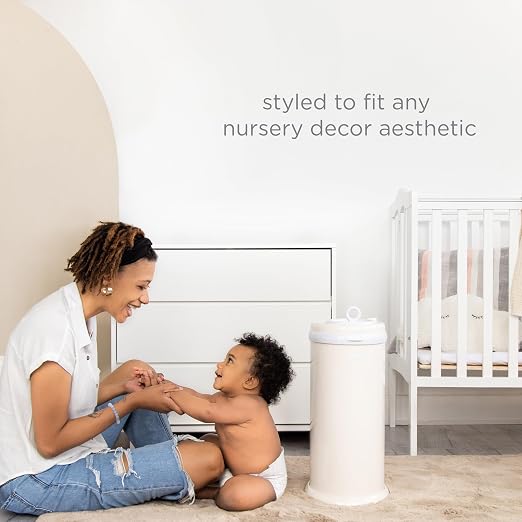 Ubbi Stainless Steel Diaper Pail, Odor Locking, No Special Bag Required - Image 8