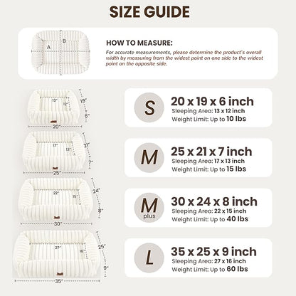 Washable Dog Bed for Small Medium Dogs - Image 4