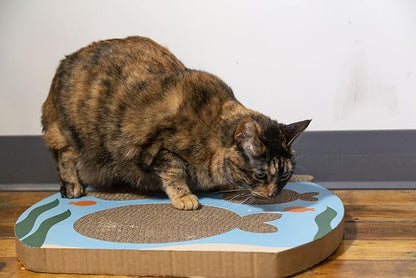 Pearhead Interactive Cat Scratch Toy, Fishbowl Theme - Image 3