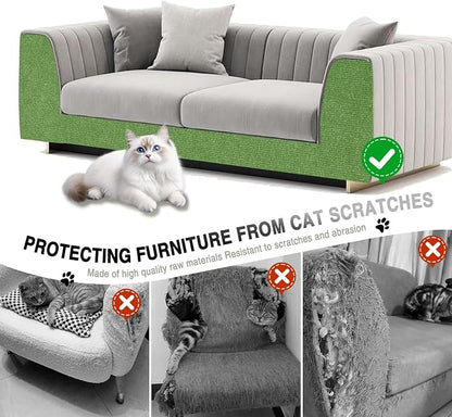 2Pack Total 78.7"x15.8" Cat Scratch Mat - Image 3
