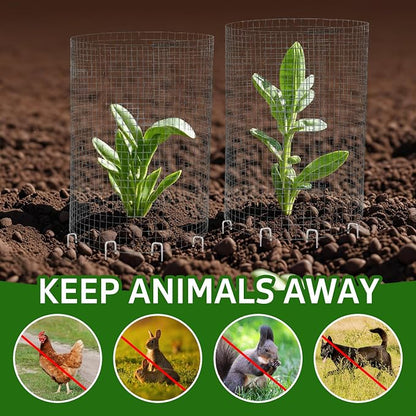 CIEOVO Wire Plant Protector from Animals, Metal Mesh Plant Cage Covers - Image 7