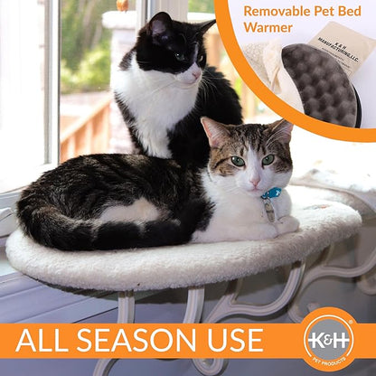 K&H Pet Products Kitty Sill Heated Cat Window Perch - Image 4