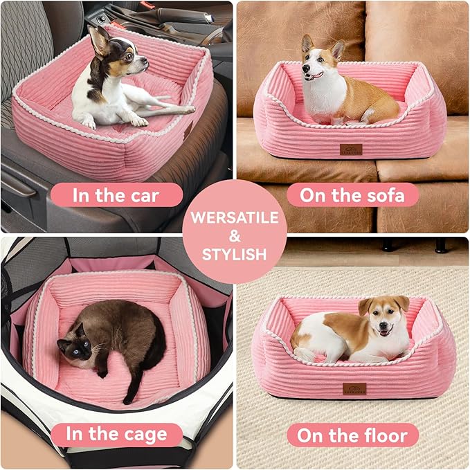 Orthopedic Dog Bed for Medium Dogs, Dog Sofa Beds Supportive Foam Pet Couch Bed - Image 4