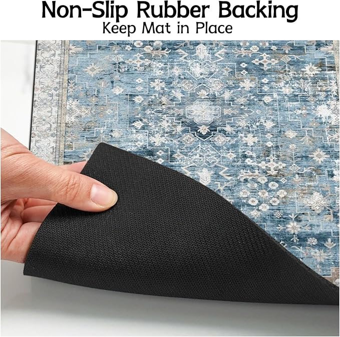 Pet Food Mats for Floor, Absorbent Dog Mat for Food and Water Dispenser Mat - Image 5