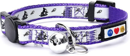 Pawtitas Glow in The Dark Cat Collar by Pawtitas