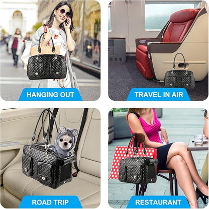 Soft-Sided Pet Travel Carrier Airline Approved - Image 3