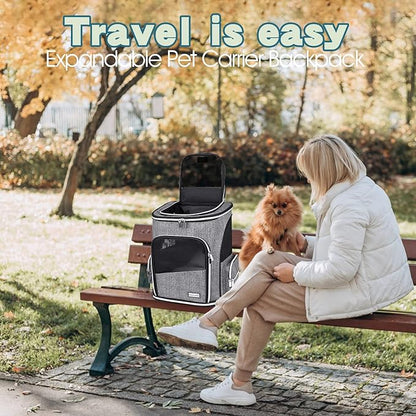 BAGLHER Expandable Pet Carrier Backpack，Pet Backpack - Image 7