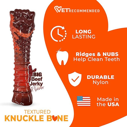 Nylabone Textured Bone Power Chew Toy - Image 3