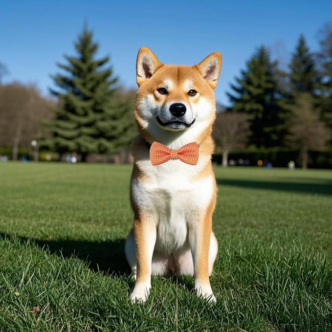 PET SHOW 8 Colors Dot Small Dogs Collar Embellishment Attachment Bow Ties - Image 6