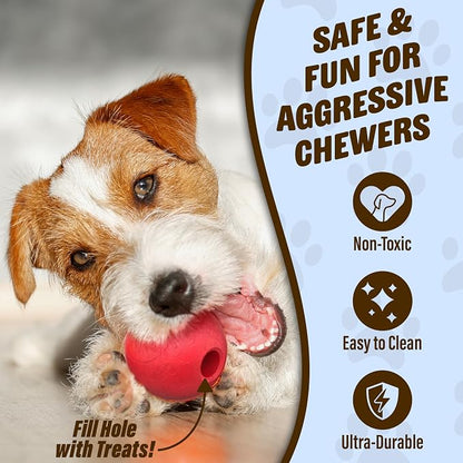 GoSports Pets Solid Rubber Dog Balls - Image 3