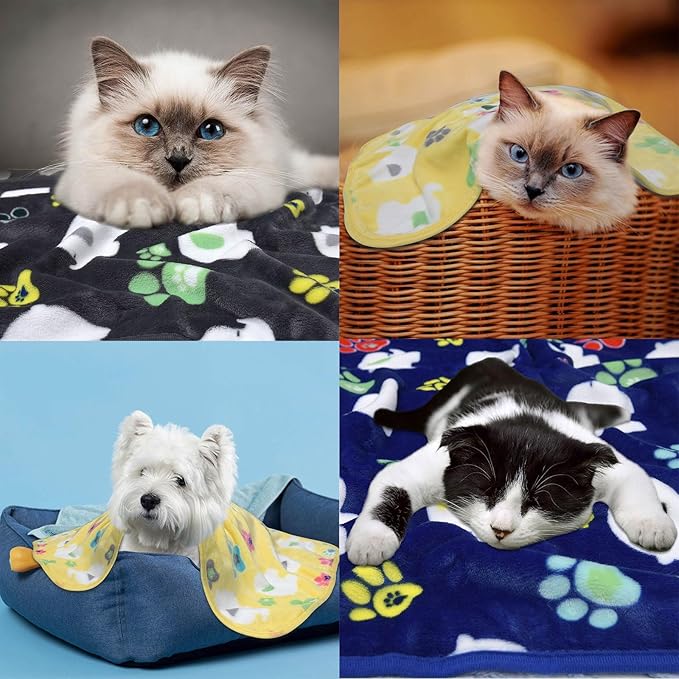 Rezutan Dog Blanket for Medium Dogs 1 Pack 3 Premium Soft Cat Puppy Blankets - Image 4