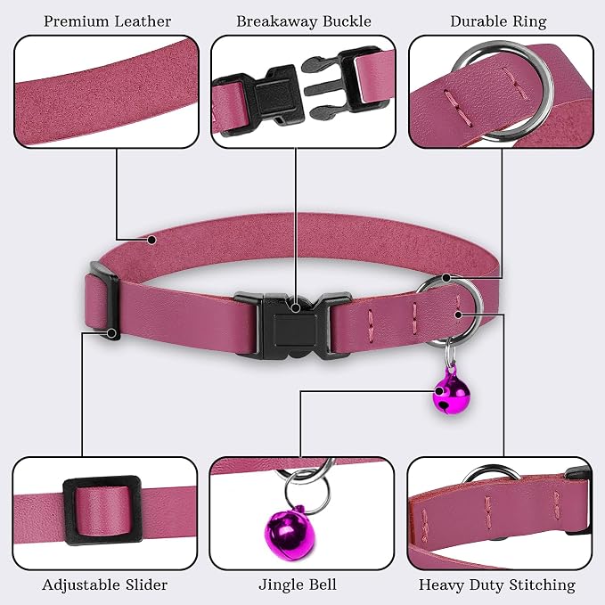 Breakaway Cat Collar with Bell - Image 5
