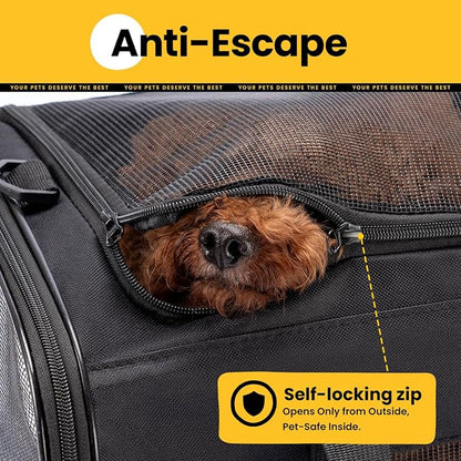 Dog Carrier Bag, Soft-Sided Pet Carriers - Image 6
