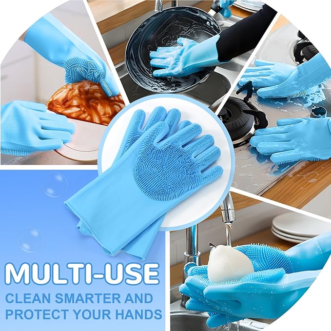 WJWJA-Pet Grooming Gloves - Image 7