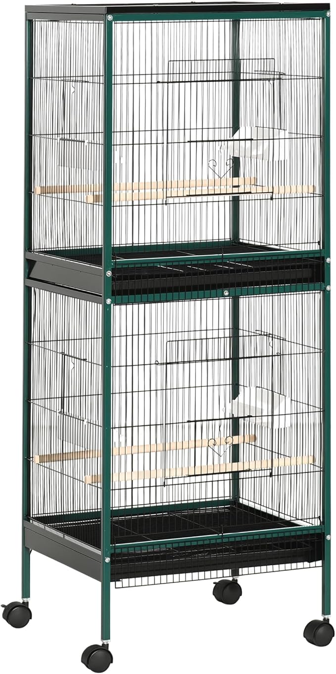 PawHut Large Bird Cage with 1.7 ft. Width by PawHut