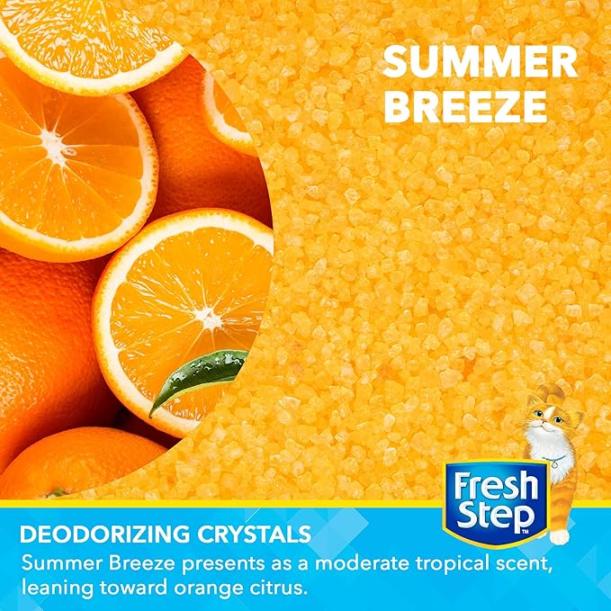 Fresh Step Cat Litter Crystals Deodorizer, Non Toxic Odor Neutralizing Crystals - Image 2