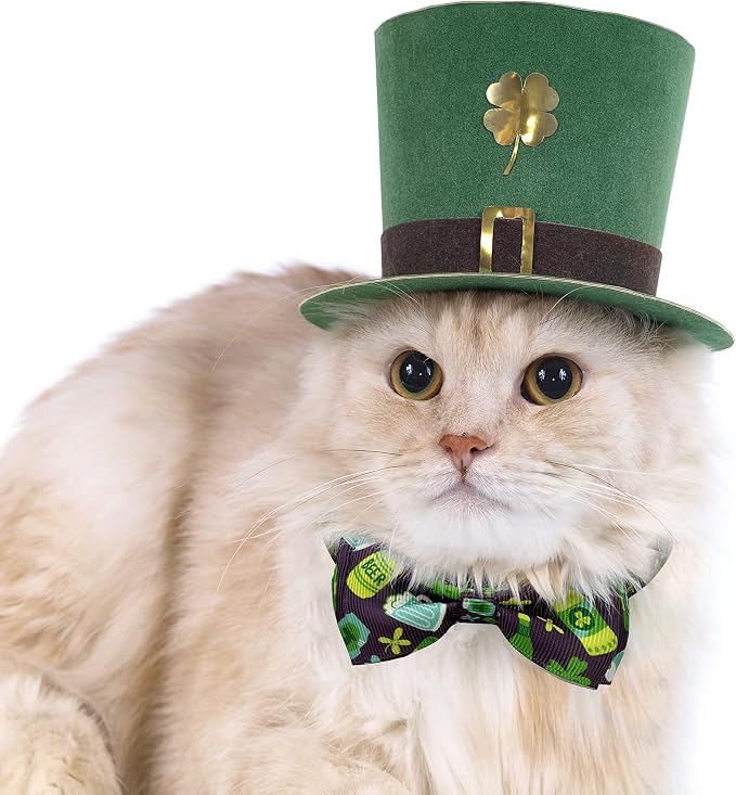 2 Pack St. Patrick Day Cat Collar - Image 6