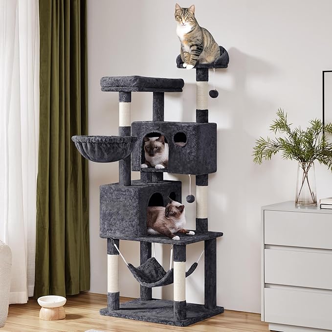 Yaheetech 64.5in Extra Large Cat Tree - Image 2