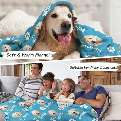 Personalized Dog Blanket, Customized Pet Blankets - Image 5