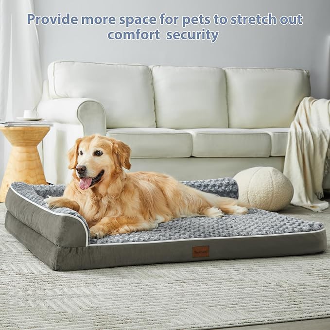BFPETHOME Orthopedic Dog Beds for Large Dogs-Waterproof Sofa Dog Bed - Image 7