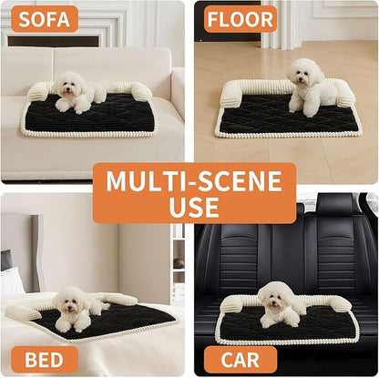 HAOMAIJIA Dog Couch Bed for Small Dogs, Non Slip Pet Couch Covers for Sofa - Image 6