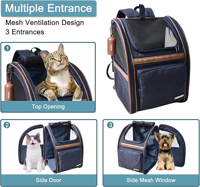 JESPET & GOOPAWS Pet Carrier Backpack - Image 5