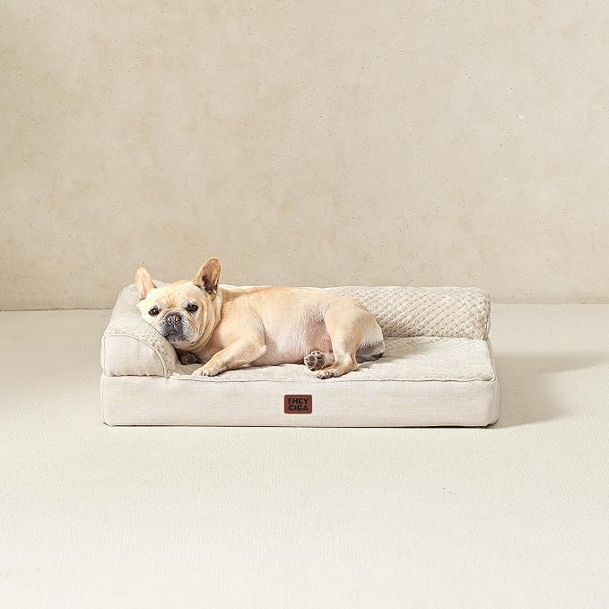 EHEYCIGA Orthopedic Dog Bed Medium Size Dogs, Memory Foam Dog Bed - Image 9