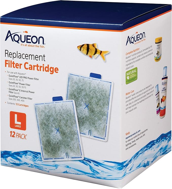 Aqueon Replacement Filter Cartridges Large by Aqueon