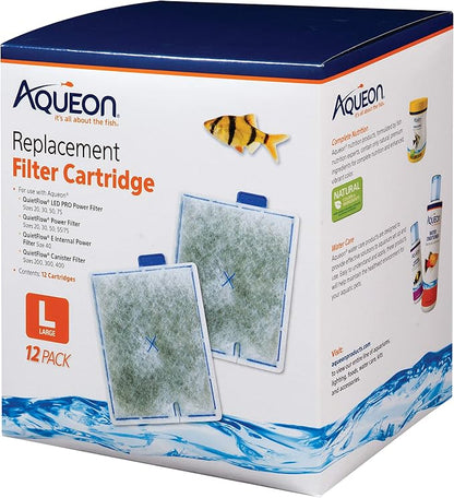 Aqueon Replacement Filter Cartridges Large by Aqueon