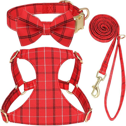 Beirui Cute Extra Small Dog Harness Collar and Leash Set by Beirui