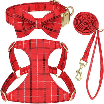 Beirui Cute Small Dog Harness Collar and Leash Set by Beirui