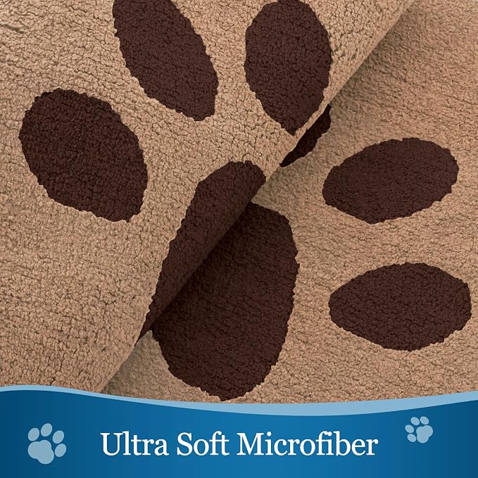Buganda Dog Door Mat for Muddy Paws, Absorbent Dirt Trapper Washable Indoor - Image 4