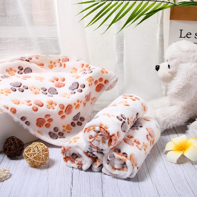 Tatuo 4 Pcs Dog Blanket for Pet Cat Blankets Indoor Puppy Teething Stuff Toys - Image 7