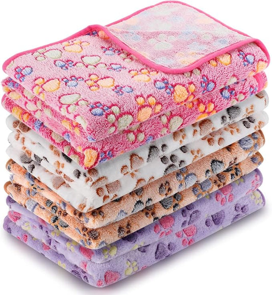 Tatuo 4 Pcs Dog Blanket for Pet Cat Blankets Indoor Puppy Teething Stuff Toys by Tatuo