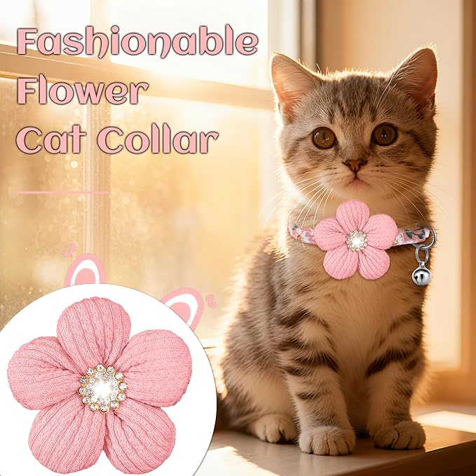 Cat Collar, HYQHYX Breakaway Kitten Collar - Image 3