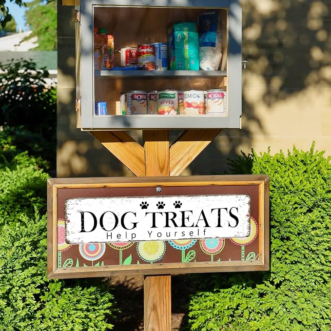 12x3 Inch Dog Treats Sign PC Signage Decor - Image 3