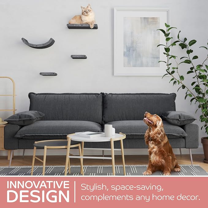 Wall Mounted Cat Steps Short Shelves by Pryde Pets - Image 5