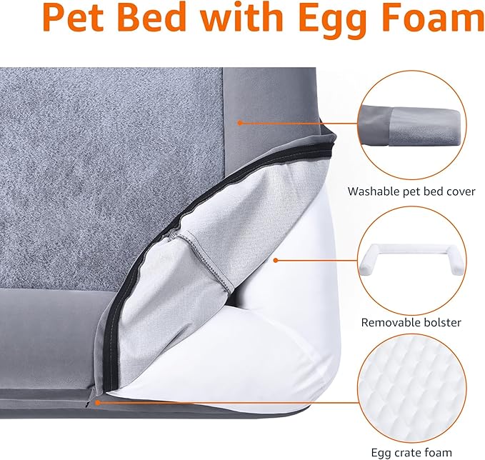 Amazon Basics Living Room Couch Dog Bed - Image 3