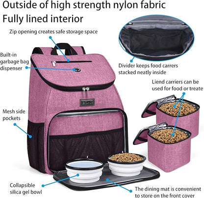 BAGLHER丨Dog Travel Bag, Airline Approved Pet Supplies Backpack, Dog Travel - Image 4