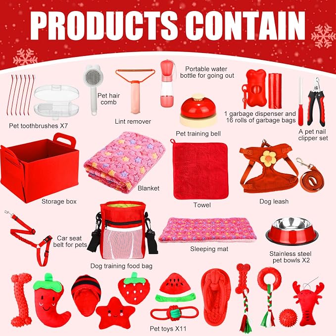 Abbylike 50 Pcs Puppy Supplies Starter Kit - Image 5