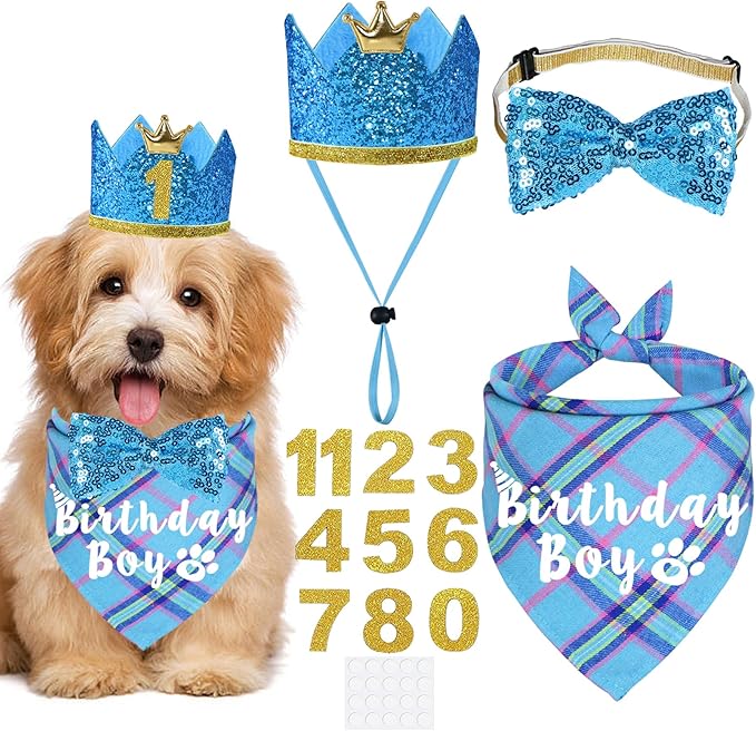 Dog Birthday Party Supplies by JOTFA