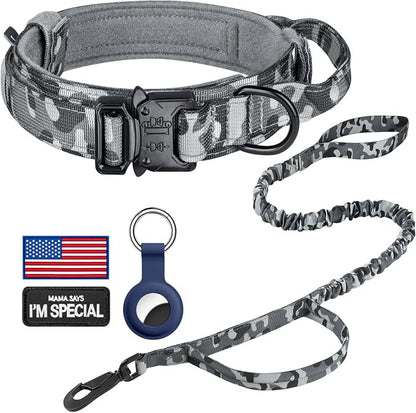 DAGANXI Tactical Dog Collar, Adjustable Military Training Nylon Dog Collar by DAGANXI