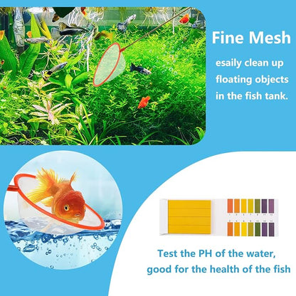 Fish Tank Cleaning Tools, Feeder Tools Kit, Aquarium Plants Cleaner, Algae - Image 6
