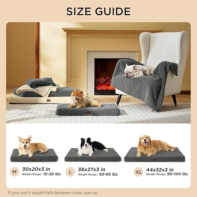 Bedsure Self Warming Dog Beds Large Sized Dog - Image 5