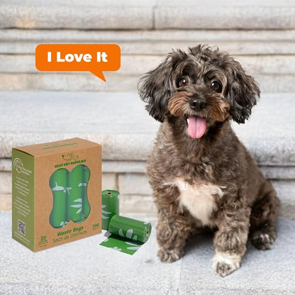 Best Pet Supplies Poop Bags for Dogs, 50% Post-Consumer Recycled Content dog - Image 8