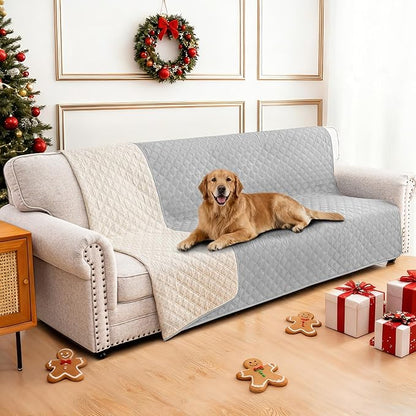 Waterproof Couch Covers for Pets, Waterproof Dog Bed Cover, Anti-Slip Soft Dog by CYCMACOHOME
