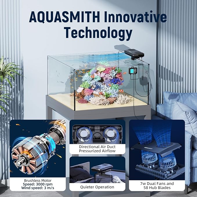 Aquarium Chiller Fan, Fish Tank Cooler - Image 5