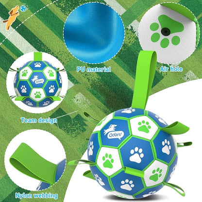 QDAN Dog Toy Balls, Dog Soccer Ball - Image 5