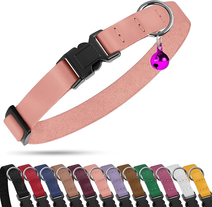 Breakaway Cat Collar with Bell by BUDKAS